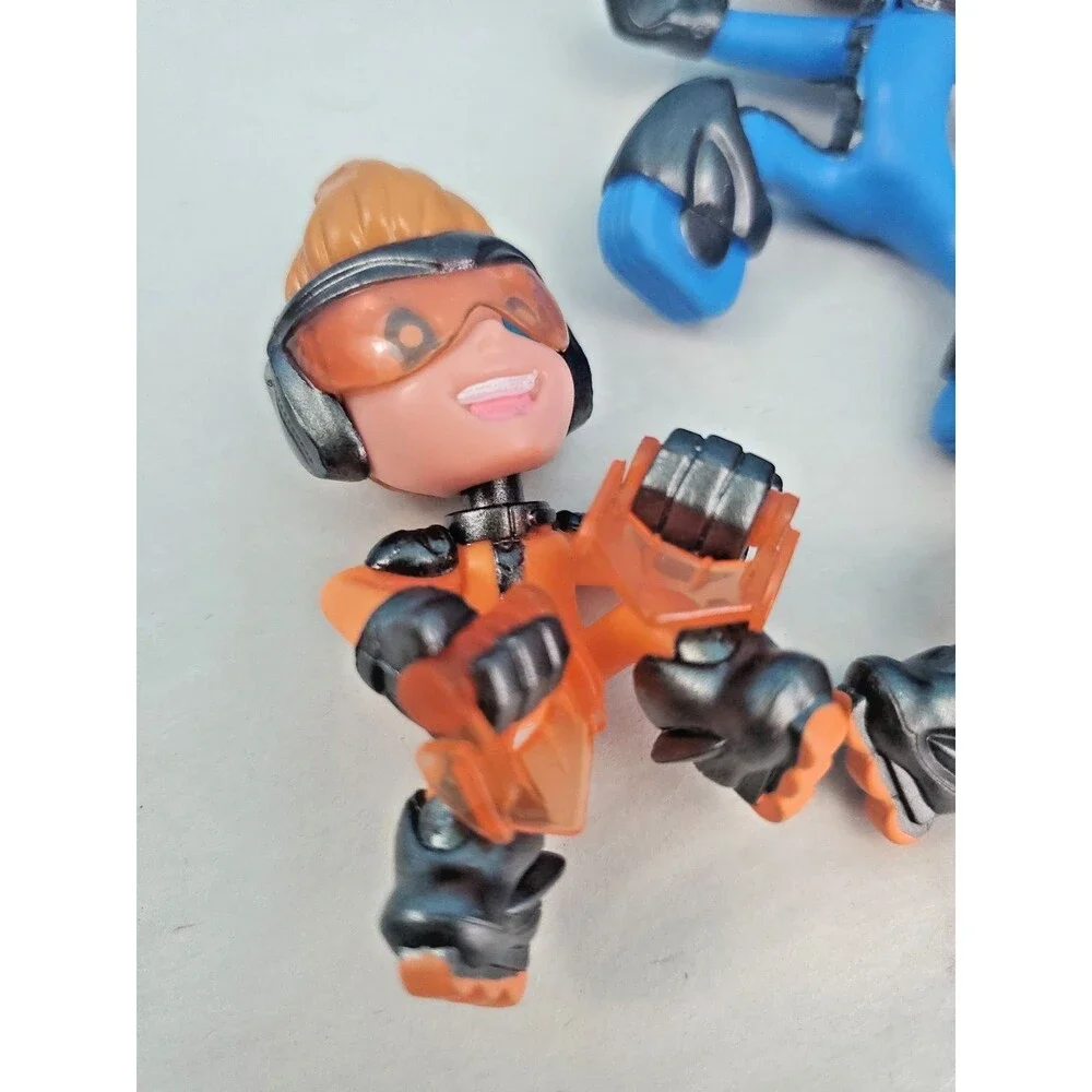 Ninja Kidz TV Action Figure Lot of 3 Mini Figures 2.5